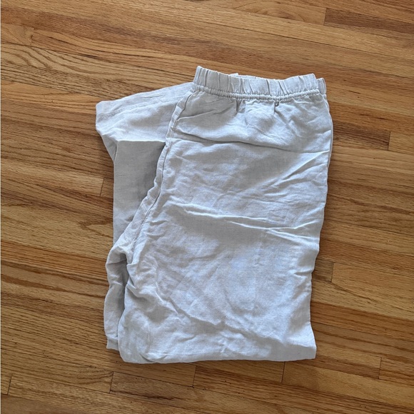 H&M Linen Blend Cream Pants - Picture 6 of 6